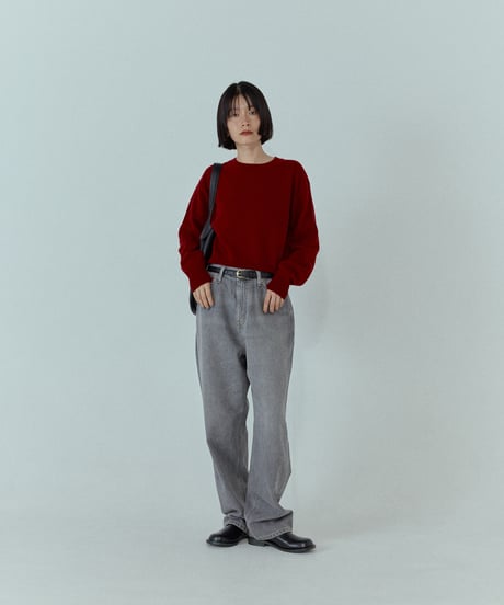wool basic knit/3color