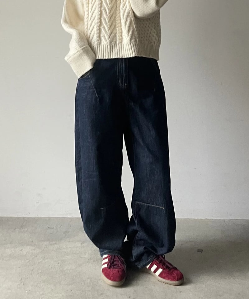 一部予約】wide tapered denim/2size | F A S H I R U 一部予約】wide tapered denim/2size | F A S H I R U