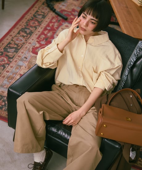 minimal color shirt/3color
