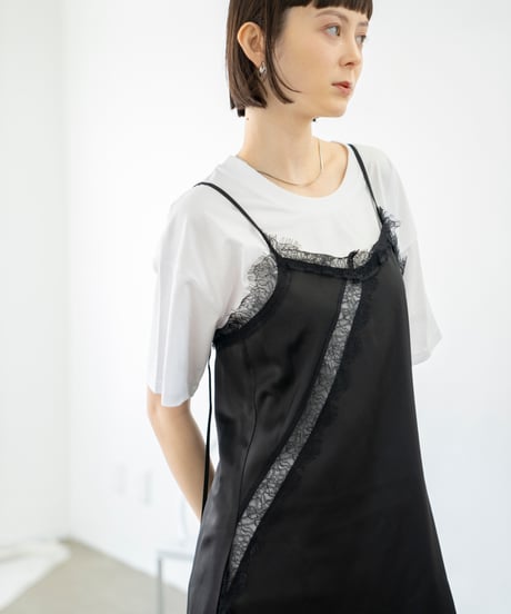 asymmetrical lace camisole