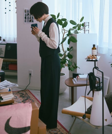 wool blend vest & slacks setup