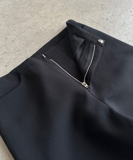 【FINE】flared trousers & wrap skirt