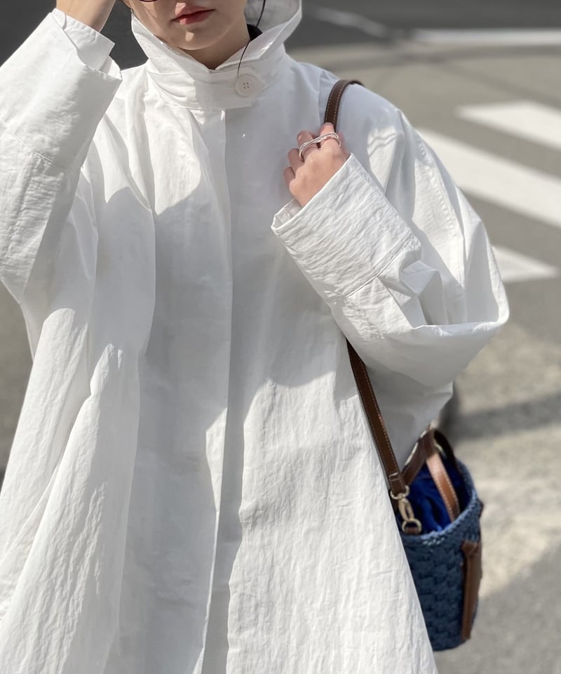 ジャケット・アウター Fashiru stand collar spring coat Fashiru stand collar spring coat