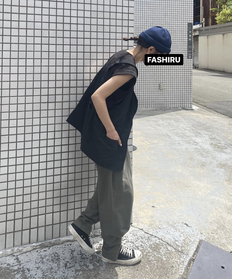 2way fishing nylon vest/2color | F A S H I R U