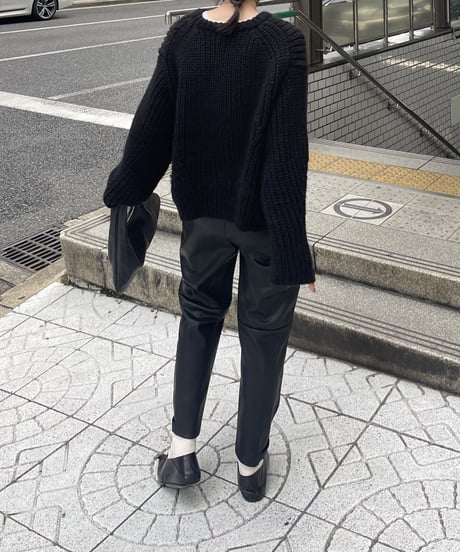 fake leather pants/3size