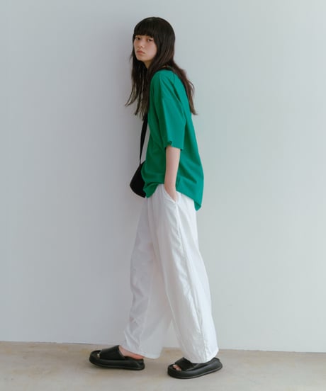linen-like easy tee/4color