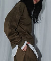 pin tuck sweatshirt / 2color（セットアップ対応）
