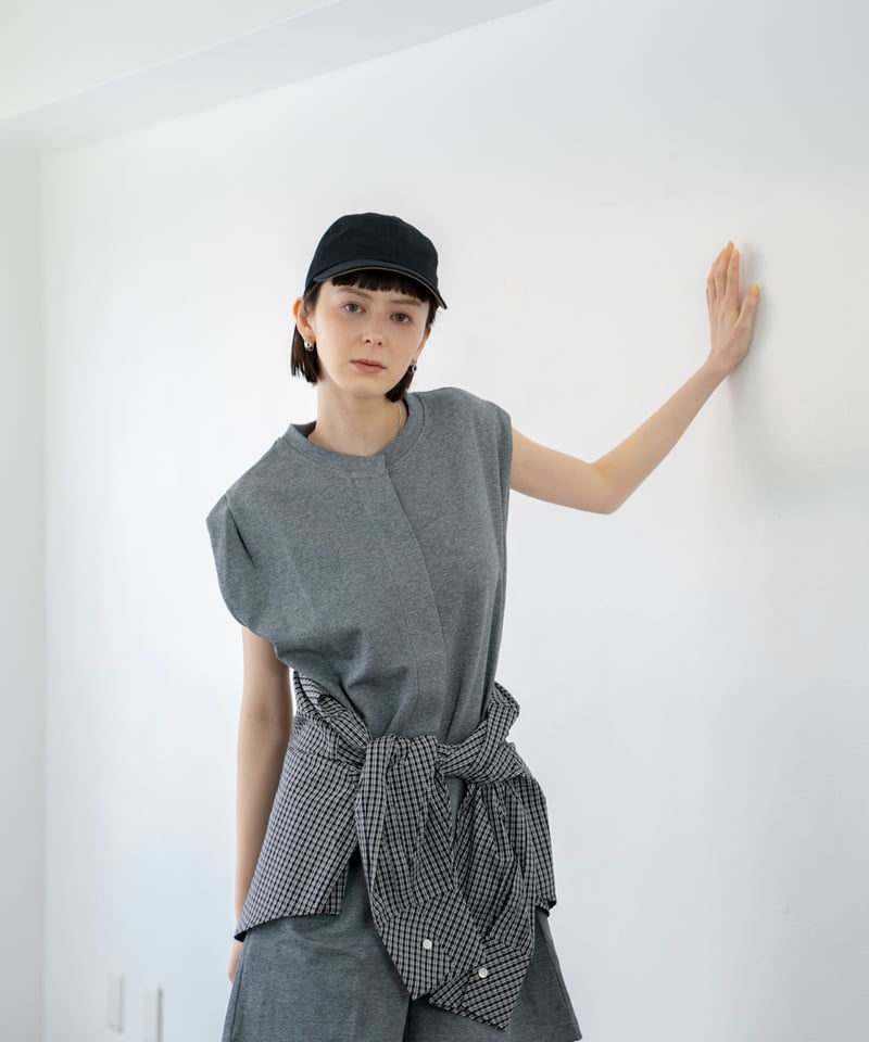 no sleeve half allinone | F A S H I R U