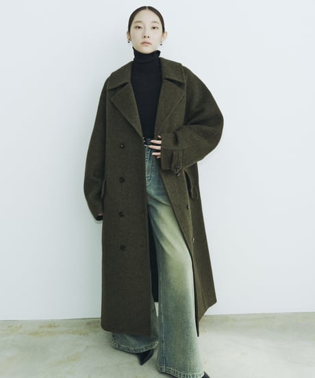【FINE】wool alpaca long coat