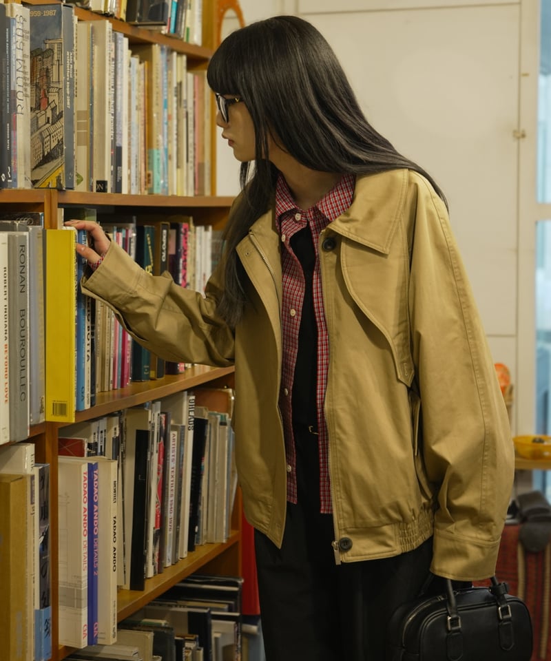 short trench blouson | F A S H I R U short trench blouson | F A S H I R U