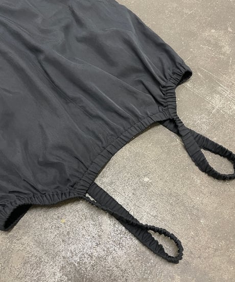ruched strap jumpsuit