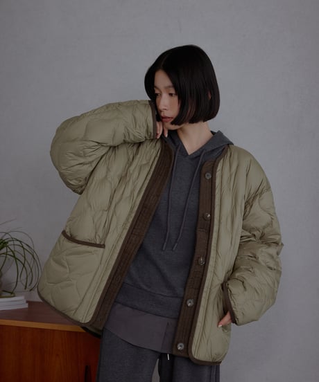 layered hem hoodie top（セットアップ対応）