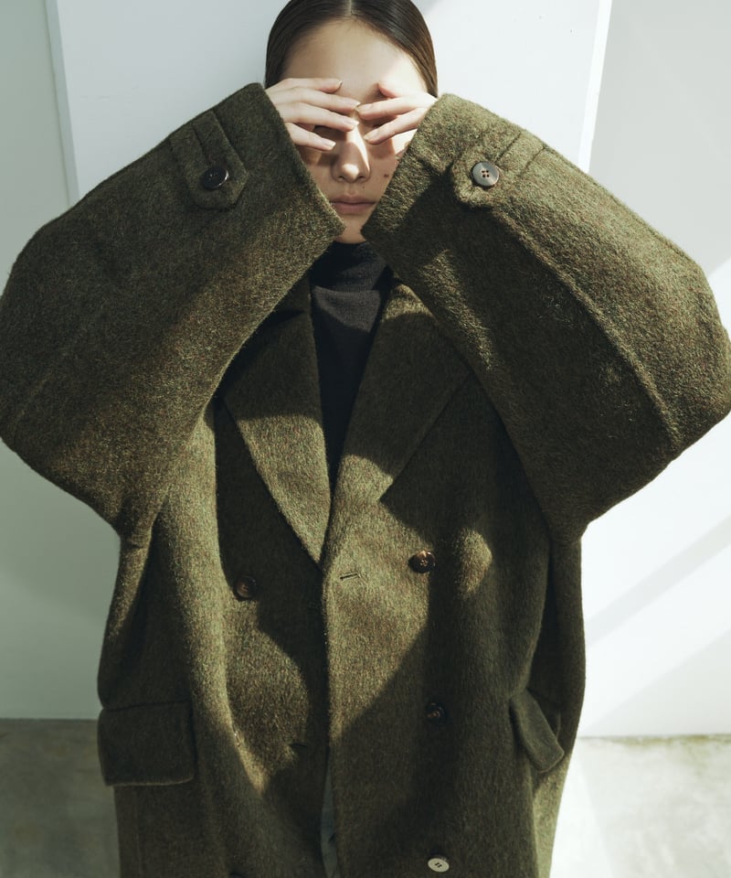 FINE】wool alpaca long coat | F A S H I R U