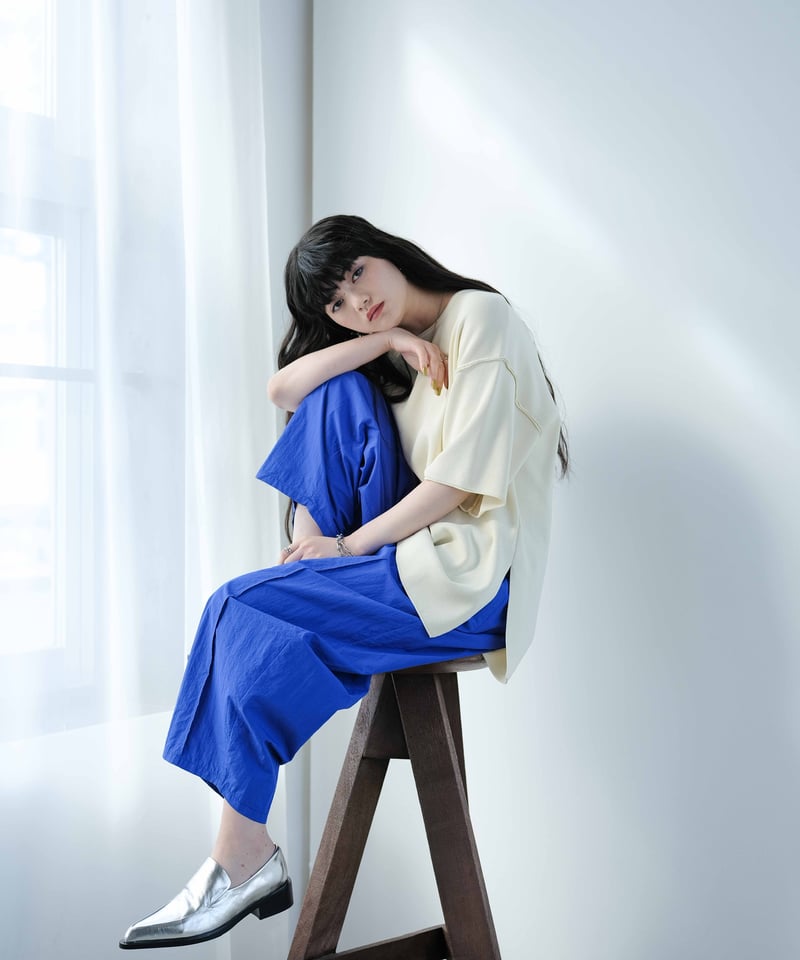 VIVID COLOR】loose tapered shaka pants/4color |