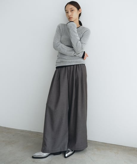 【FINE】basic long cut sew/4color