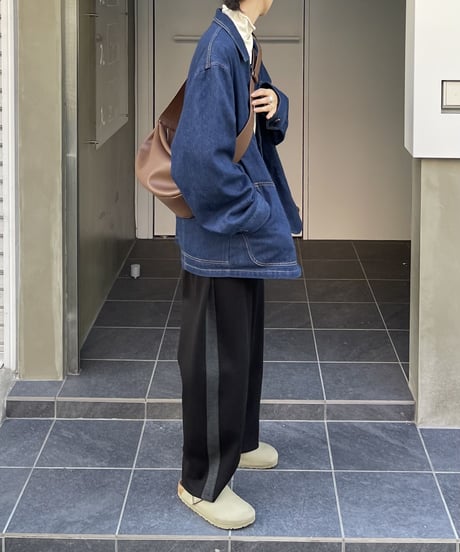 denim coveralls/2color