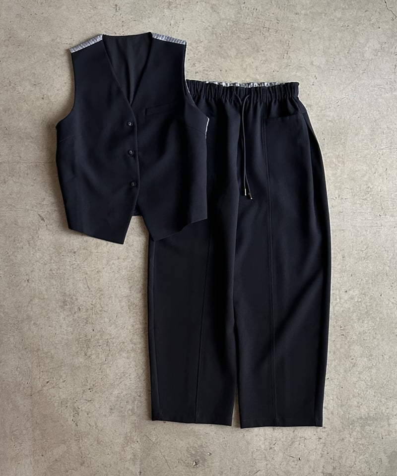 FINE】dual fabric vest（セットアップ対応） | F A S H I R U
