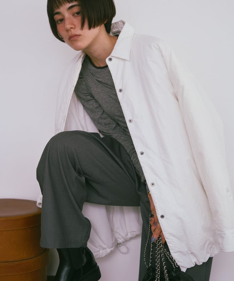 FASHIRU volume shirts design coat 【公式通販】