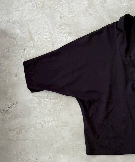 sheer dolman sleeves jacket