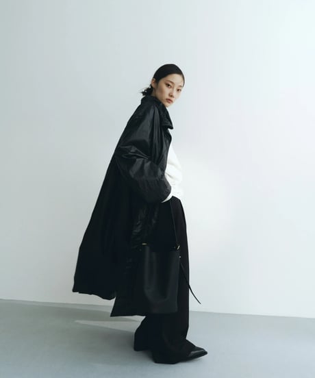 【FINE】gather airy coat/2color＜送料無料＞
