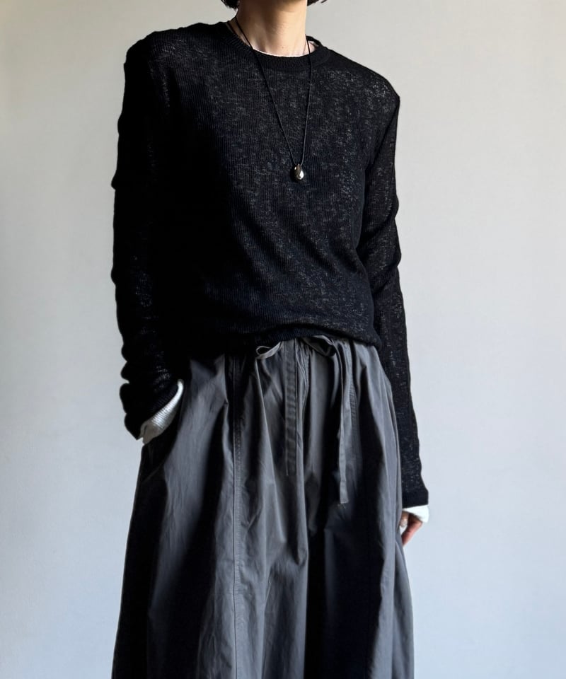 Fashiru sheer knit 2枚セット新品試着のみ sheer knit/2type/5color | F A S H I R U