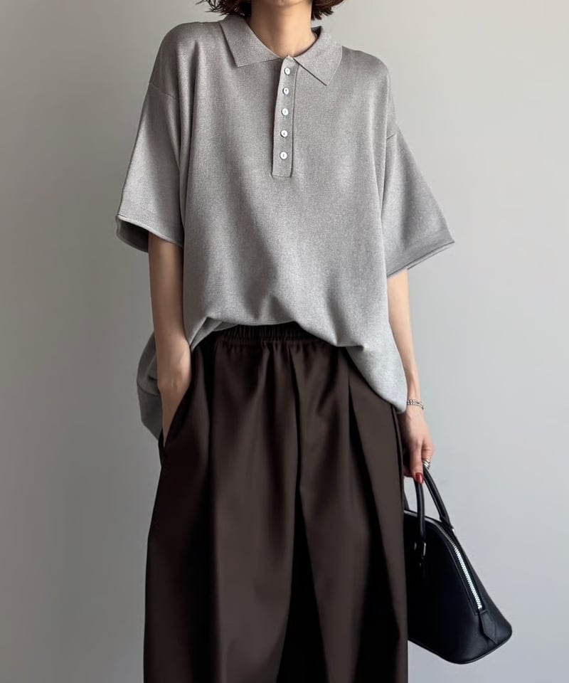 big polo knit / 2color | F A S H I R U