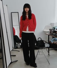 wool compact cardigan/3color