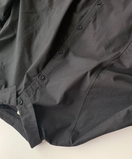 flared shirt op/2color