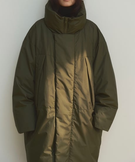 ＜予約販売＞long puffer overcoat/3color