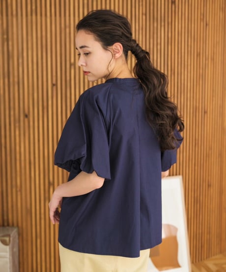 volume sleeve blouse/2color