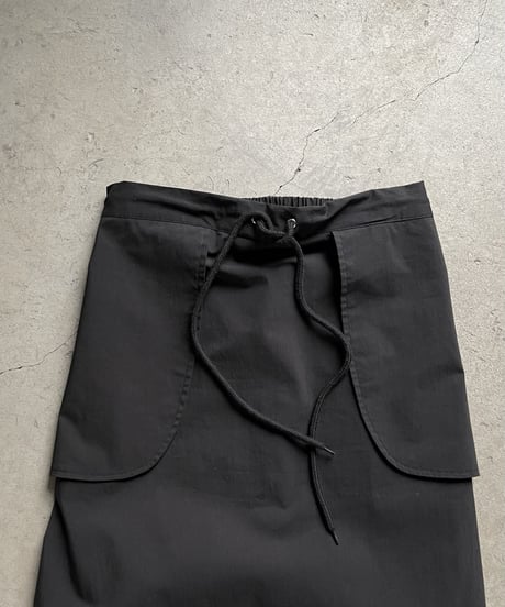 out pocket long skirt/2color
