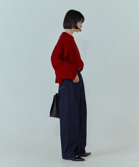 ［FASHIRU × SOMETHING］baggy fit Jeans(Japan made)/3size/3color