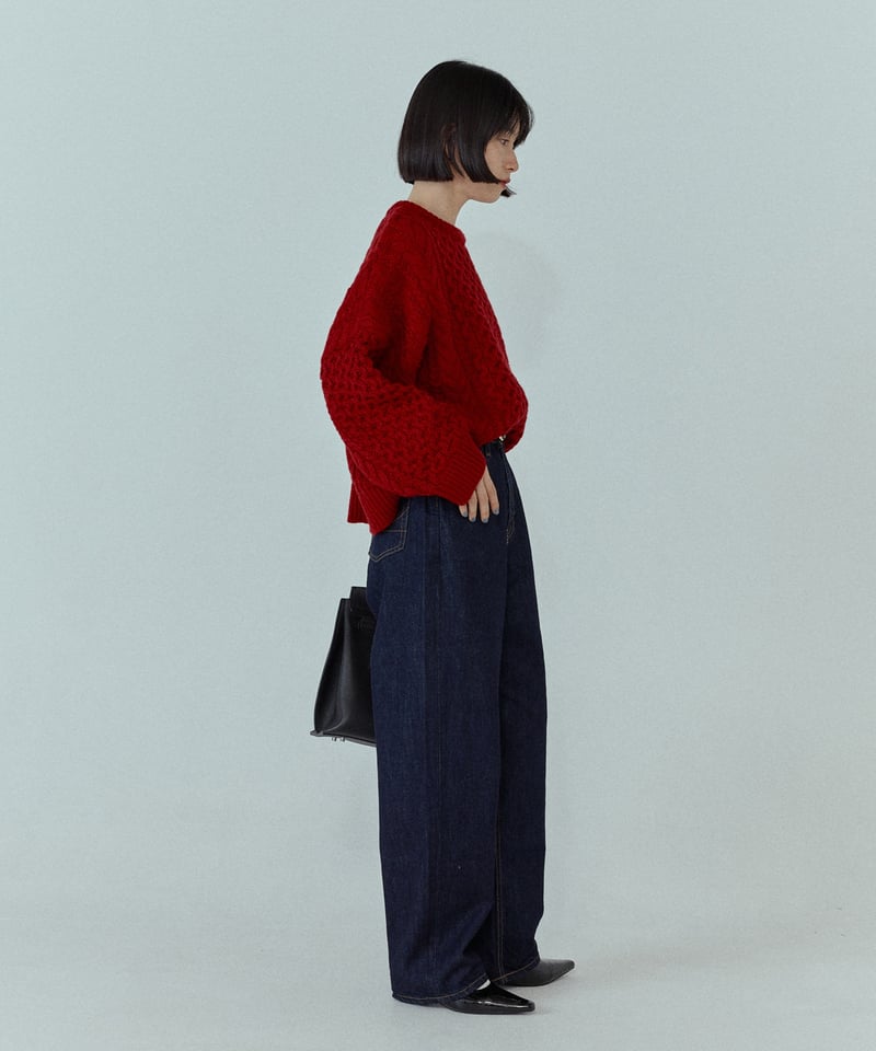 FASHIRU × SOMETHING baggy fit Jeans FASHIRU × SOMETHING］baggy fit Jeans(Japan made