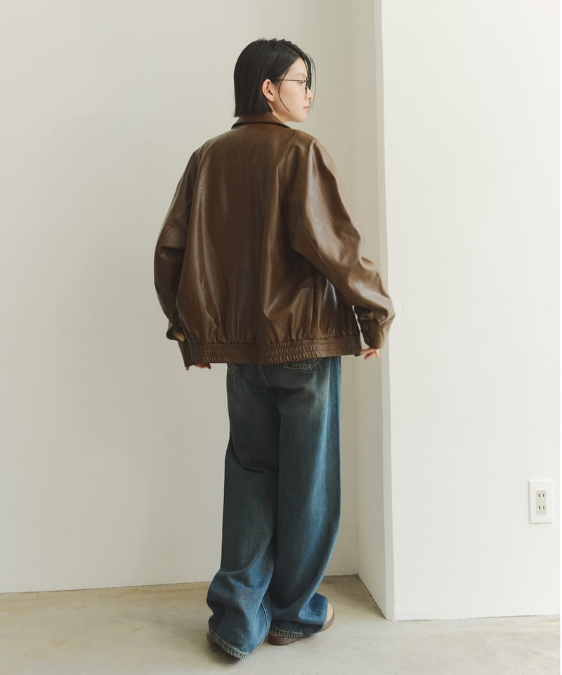 synthetic leather blouson/2color | F A S H I R U synthetic leather blouson/2color | F A S H I R U