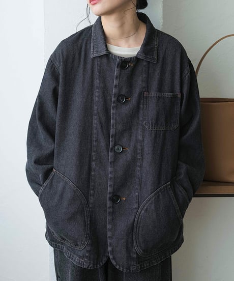 denim coveralls/2color