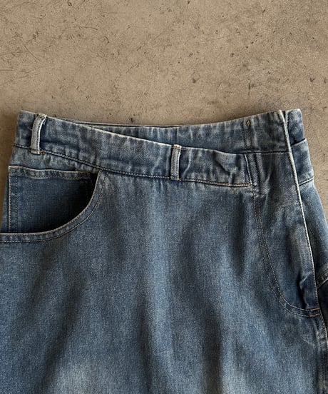【FINE】twist waist denimt skirt / 3size