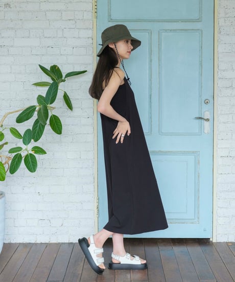 back twist cami dress