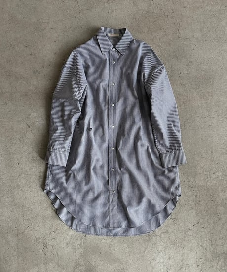【FINE】center twist gather shirt OP