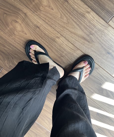 washer sheer pants（set up対応）/2color
