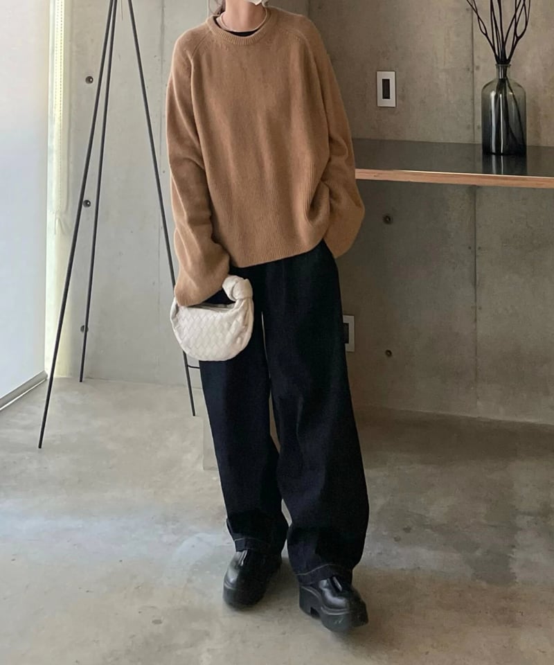 パンツ fashiru wide tapered denim wide tapered denim/2size | F A S H I R U