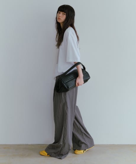 loose gloss shaka pants/3color