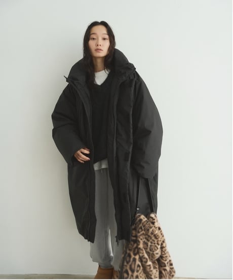 ＜予約販売＞long puffer overcoat/3color