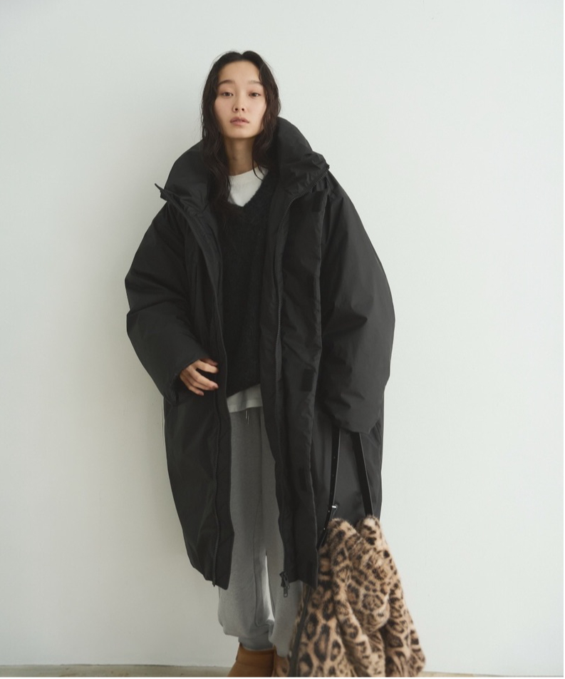 long puffer overcoat/3color | F A S H I R U