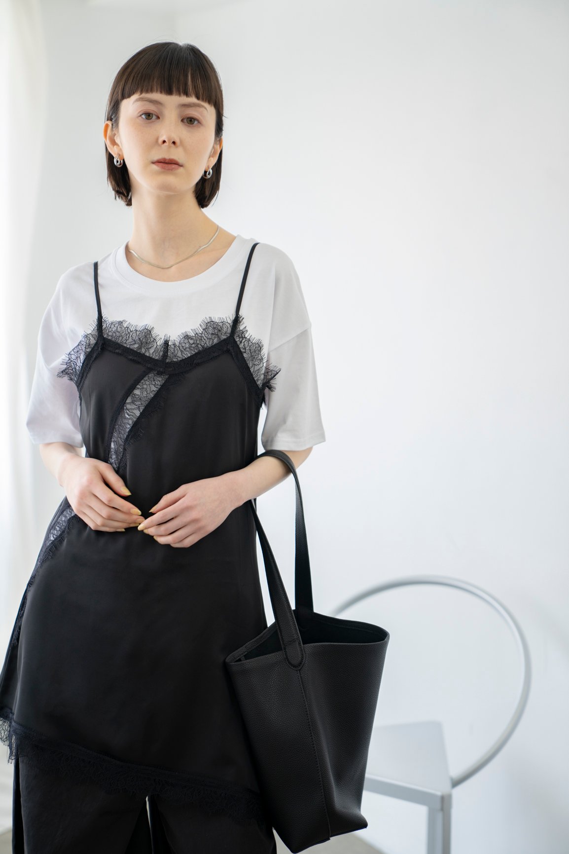 asymmetrical lace camisole | F A S H I R U
