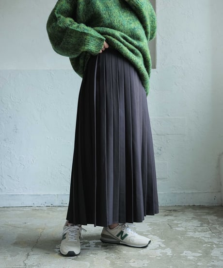 2way pleated jumper skirt/2size