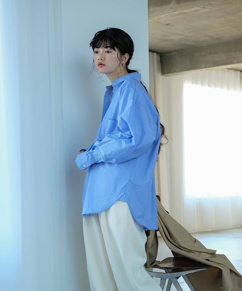 スマイル 様 ♡ Check ＆ STRIPE スマイル 様 ♡ Check ＆ STRIPE blue stripe shirt with