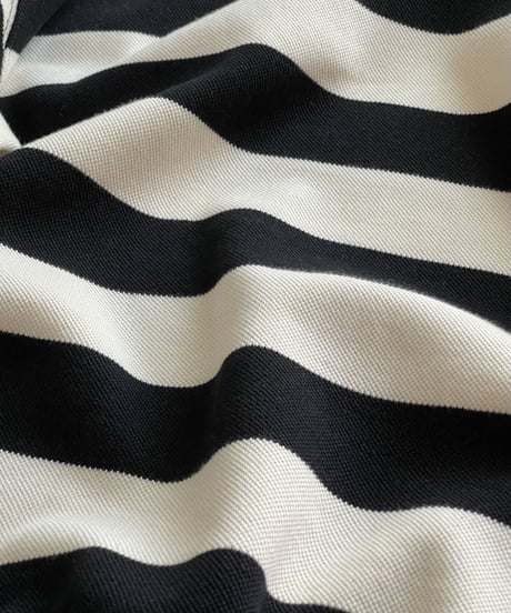wide border pullover/2color