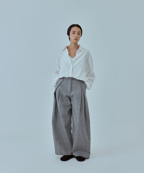 【FINE】camisole layered shirt/2color