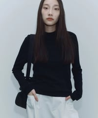 【FINE】high neck knit sweater/6color