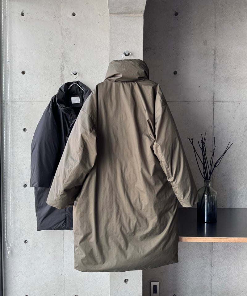 【新品未使用】 FASHIRU ロングパッファーオーバーコート BLACK STYLEMIXER（スタイルミキサー） コート アウター パッファーロング